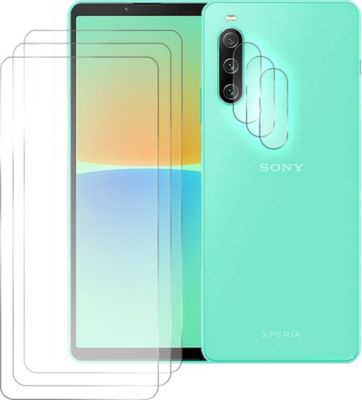 Protège écran VISIODIRECT 3 Verre trempé pour Sony Xperia 10 IV 6"