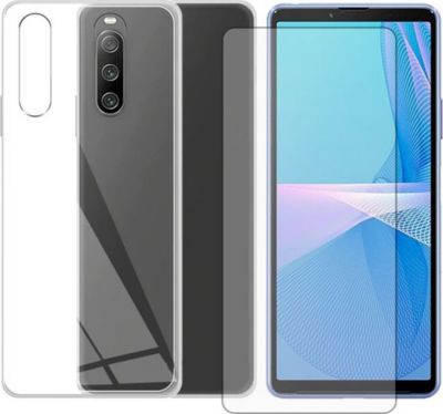 Protège écran VISIODIRECT Verre trempé+Coque pour Sony Xperia 10 V