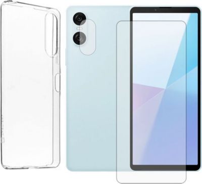 Protège écran VISIODIRECT 2 Verre + Coque pour Sony Xperia 10 VI