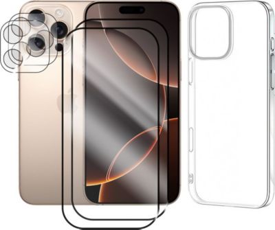 Protège écran VISIODIRECT Coque+ 2 Verre Trempé pour iPhone 16 Pro