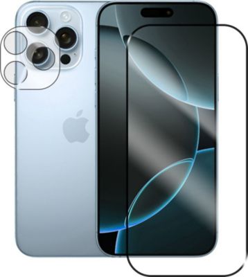 Protège écran VISIODIRECT 2 Verre trempé pour iPhone 16 Pro Max