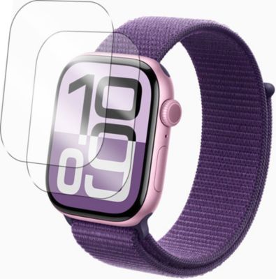 Protège écran VISIODIRECT 2Verre trempé pour iWatch Series 10 46mm