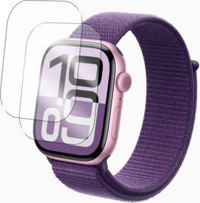 Protège écran VISIODIRECT 2Verre trempé pour iWatch Series 10 46mm