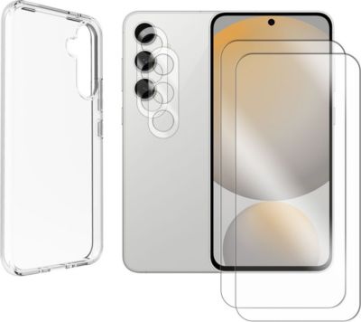 Protège écran VISIODIRECT Coque + 2 Verre pour Samsung S24 FE 5G Protège écran VISIODIRECT Coque + 2 Verre pour Samsung S24 FE 5G