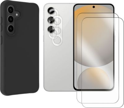 Protège écran VISIODIRECT 2 Verre + Coque Noir pour Samsung S24 FE Protège écran VISIODIRECT 2 Verre + Coque Noir pour Samsung S24 FE