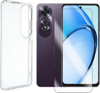 Protège écran VISIODIRECT Verre trempé + Coque pour Oppo A60 4G