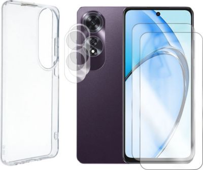 Protège écran VISIODIRECT Coque + 2 Verres Trempé pour Oppo A60