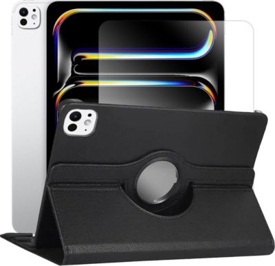 Support tablette VISIODIRECT Verre trempé+Coque pour iPad Pro 11 2024