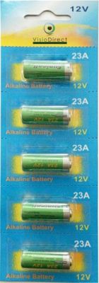 Pile VISIODIRECT 5 Piles Alcaline 12V A23,23A,LRV08,L1028