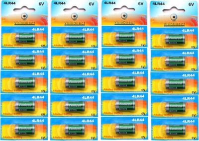 Pile VISIODIRECT 20 Piles Alcaline 6V 4LR44 4AG13 4A76