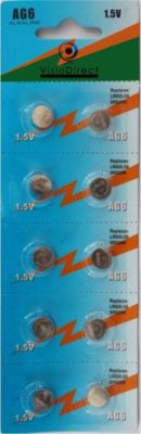Pile VISIODIRECT 10 Piles AG6 1,5V 371A LR920 LR921 TR920
