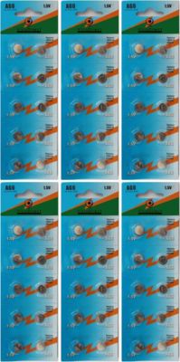 Pile VISIODIRECT 60 Piles AG6 1,5V 371A LR920 LR921 TR920 Pile VISIODIRECT 60 Piles AG6 1,5V 371A LR920 LR921 TR920