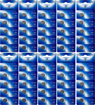 Pile VISIODIRECT 50 Piles lithium CR1220 3V BR1220 DL1220 Pile VISIODIRECT 50 Piles lithium CR1220 3V BR1220 DL1220