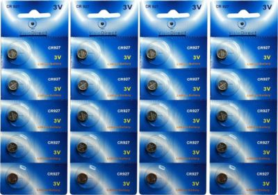 Pile VISIODIRECT 20 Piles lithium CR927 DL927 ECR92 3V