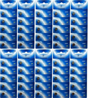 Pile VISIODIRECT 50 Piles lithium CR927 DL927 ECR92 3V Pile VISIODIRECT 50 Piles lithium CR927 DL927 ECR92 3V