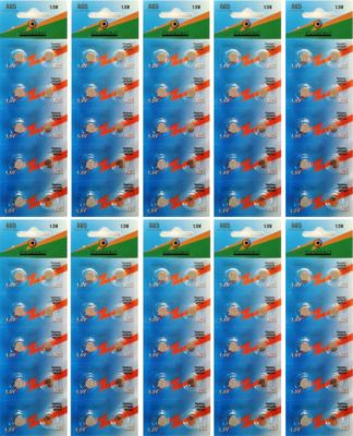 Pile VISIODIRECT 100 Piles AG5 1,5V 393A 46LR LR754 193 Pile VISIODIRECT 100 Piles AG5 1,5V 393A 46LR LR754 193