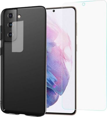 Protège écran VISIODIRECT 2 Verre pour Samsung Galaxy S21 FE+Coque