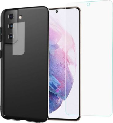 Protège écran VISIODIRECT 2 Verre pour Samsung S22 5G + Coque Noir Protège écran VISIODIRECT 2 Verre pour Samsung S22 5G + Coque Noir