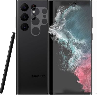 Protège écran VISIODIRECT 2 Verres trempé pour Samsung S22 Ultra
