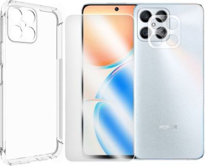 Protège écran VISIODIRECT 2Verre pour Honor X8 + Coque transparent