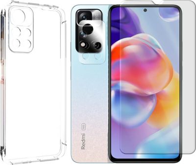 Protège écran VISIODIRECT 2Verre pour Redmi Note 11 Pro Plus+Coque