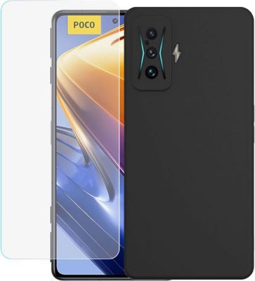 Protège écran VISIODIRECT Verre+Coque Noir pour Xiaomi Poco F4 GT