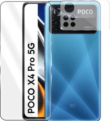 Protège écran VISIODIRECT 2Verre trempé pour Xiaomi Poco X4 Pro 5G