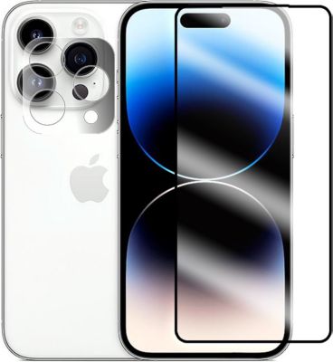 Protège écran VISIODIRECT 2 Verres trempé pour iPhone 14 Pro 6.1"
