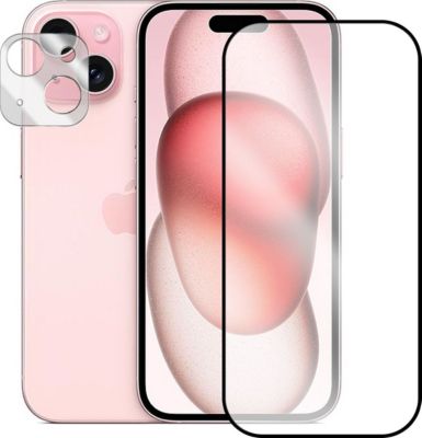 Protège écran VISIODIRECT 2 Verres trempé pour iPhone 15 Plus 6.7"