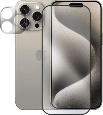 Protège écran VISIODIRECT 3 Verre trempé pour iPhone 15 Pro Max