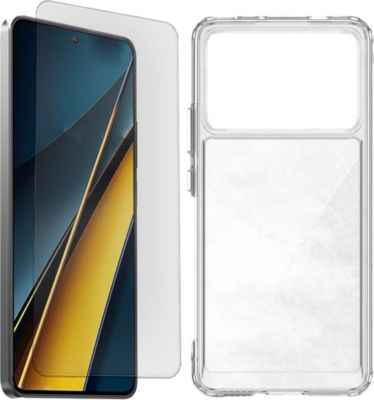 Protège écran VISIODIRECT Verre + Coque pour Xiaomi Poco X6 Pro 5G Protège écran VISIODIRECT Verre + Coque pour Xiaomi Poco X6 Pro 5G