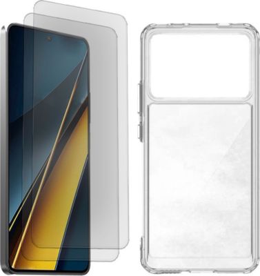 Protège écran VISIODIRECT 2 verre+Coque pour Xiaomi Poco X6 Pro 5G