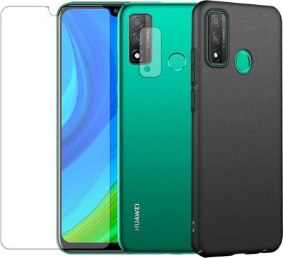 Protège écran VISIODIRECT 2Verre pour Huawei Psmart 2020+CoqueNoir