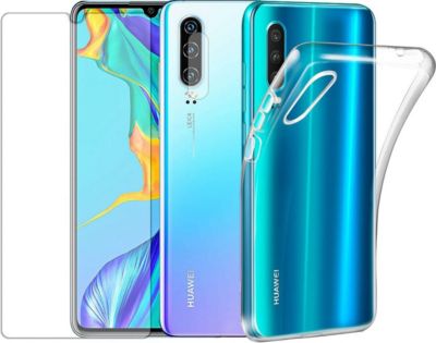 Protège écran VISIODIRECT 2Verre pour Huawei P30+Coque transparent