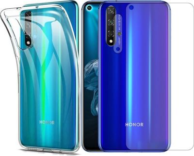 Protège écran VISIODIRECT 2 Verre pour Huawei Honor 20 + Coque