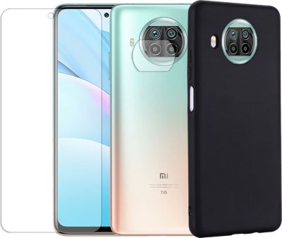 Protège écran VISIODIRECT 2Verre pour Xiaomi Mi 10T Lite+CoqueNoir