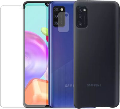 Protège écran VISIODIRECT 2 Verre pour Samsung A41 + Coque Noire Protège écran VISIODIRECT 2 Verre pour Samsung A41 + Coque Noire