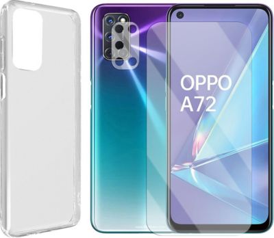 Protège écran VISIODIRECT 2 Verre pour Oppo A72 4G 6,5" + Coque Protège écran VISIODIRECT 2 Verre pour Oppo A72 4G 6,5" + Coque