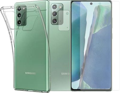 Protège écran VISIODIRECT Coque + 2 Verre pour Samsung Note 20 5G