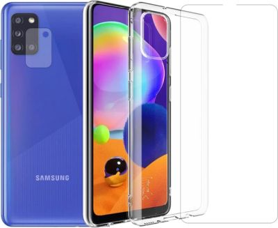 Protège écran VISIODIRECT 2 Verre Trempé pour Samsung A31 + Coque Protège écran VISIODIRECT 2 Verre Trempé pour Samsung A31 + Coque
