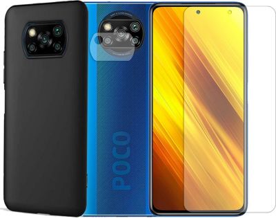 Protège écran VISIODIRECT 2Verre pour Xiaomi Poco X3 NFC+CoqueNoir