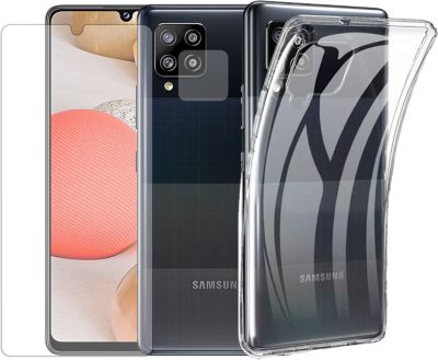 Protège écran VISIODIRECT 2 Verre pour Samsung A42 5G + Coque