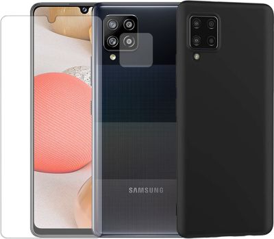 Protège écran VISIODIRECT 2 Verre pour Samsung A42 5G + Coque Noir