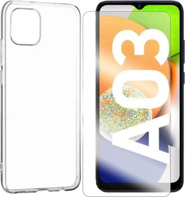 Protège écran VISIODIRECT Verre trempé+ Coque pour Samsung A03 6.5