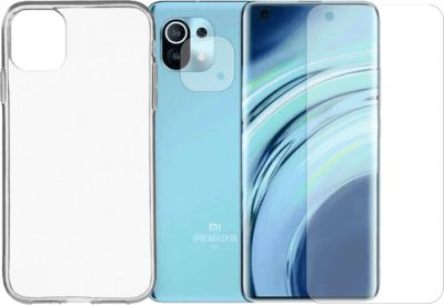 Protège écran VISIODIRECT Coque + 2 Verre Trempé pour Xiaomi Mi 11