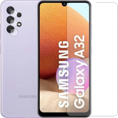 Protège écran VISIODIRECT 2Verre trempé pour Samsung Galaxy A32 4G