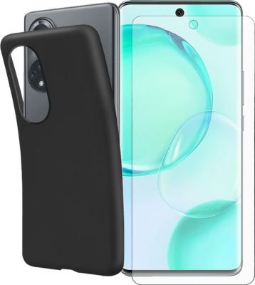 Protège écran VISIODIRECT Verre + Coque Noir pour Huawei Nova 9