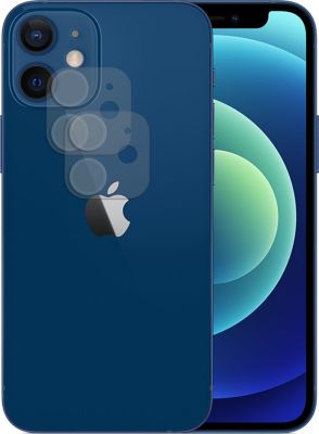 Protège écran VISIODIRECT 2Verre trempé camera pour iPhone 12 Mini