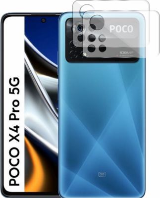 Protège écran VISIODIRECT 2Verre camera pour Xiaomi Poco X4 Pro 5G