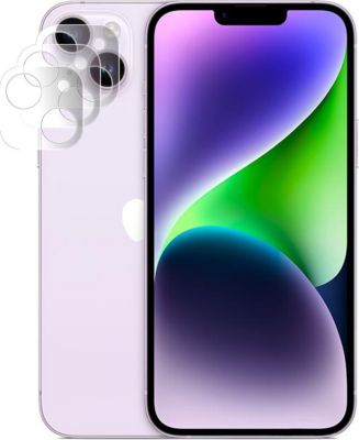 Protège écran VISIODIRECT 3 Verres camera pour iPhone 14 Plus 6.7"